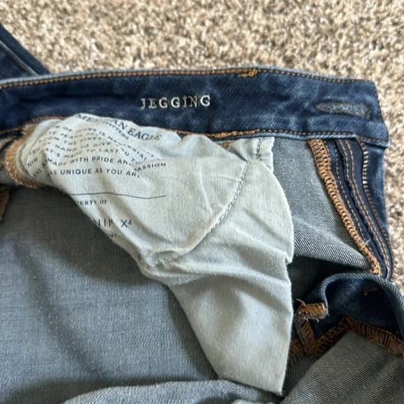 American Eagle Jeggings size 8 short - Picture 3 of 6